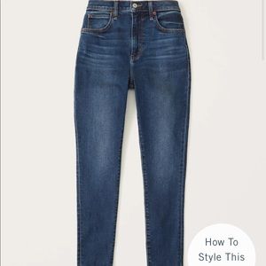 Abercrombie Curve Love Jeans size 25